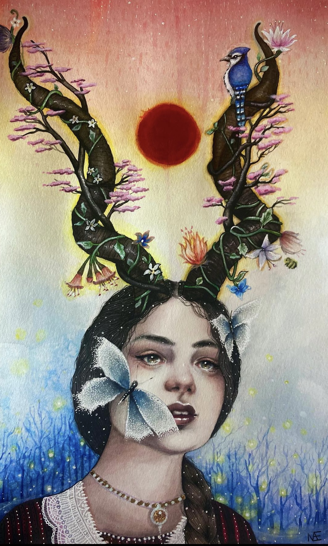 Fantasy artwork by Nicole Ellsworth